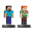 thumbnail image 2 of Figura Amiibo Nintendo 2 Pack Steve y Alex Minecraft Modelo Super Smash Bros Nintendo AMIIBO, 2 of 2