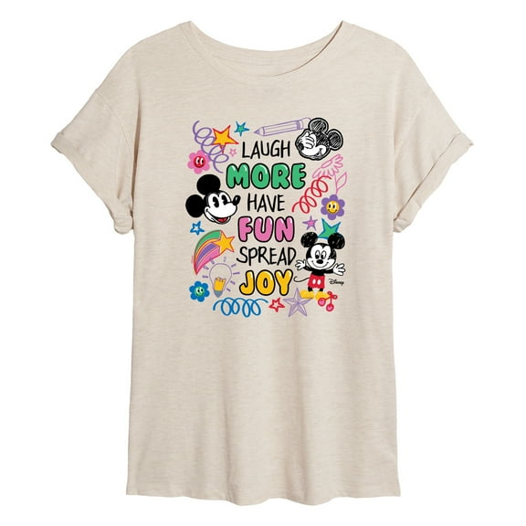 Disney - Mickey Mouse Oversized Graphic T-Shirt