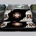 thumbnail image 4 of Renewold Southwest American Tribal Black Brown Car Seat Cover Full Set, Car Seat Protector for Women Men, Auto Seat Cover Front Back Universal Fits for SUV Sedan Vans, 4 of 7