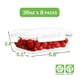 thumbnail image 2 of Set de 8 Contenedores de Vidrio para Alimentos HOMBERKING de 1040ml, 2 of 7