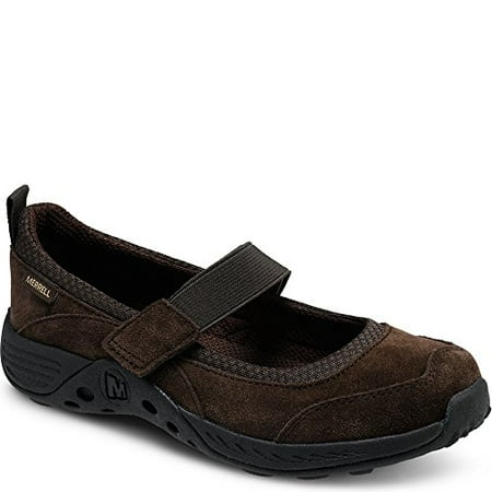 Merrell Jungle Moc Sport Mary Jane Flat (Little Kid/Big Kid),Brown,7 M US Big Kid