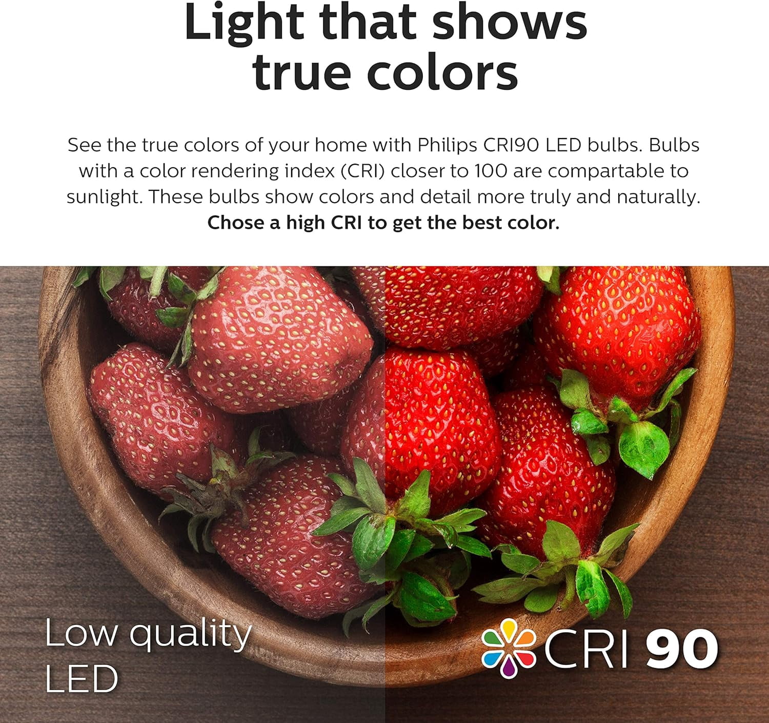 Philips LED Indoor Flood Light Bulb BR30 Dimmable, 1400 Lumens, 100W Equivalent, Daylight, 4-Pack