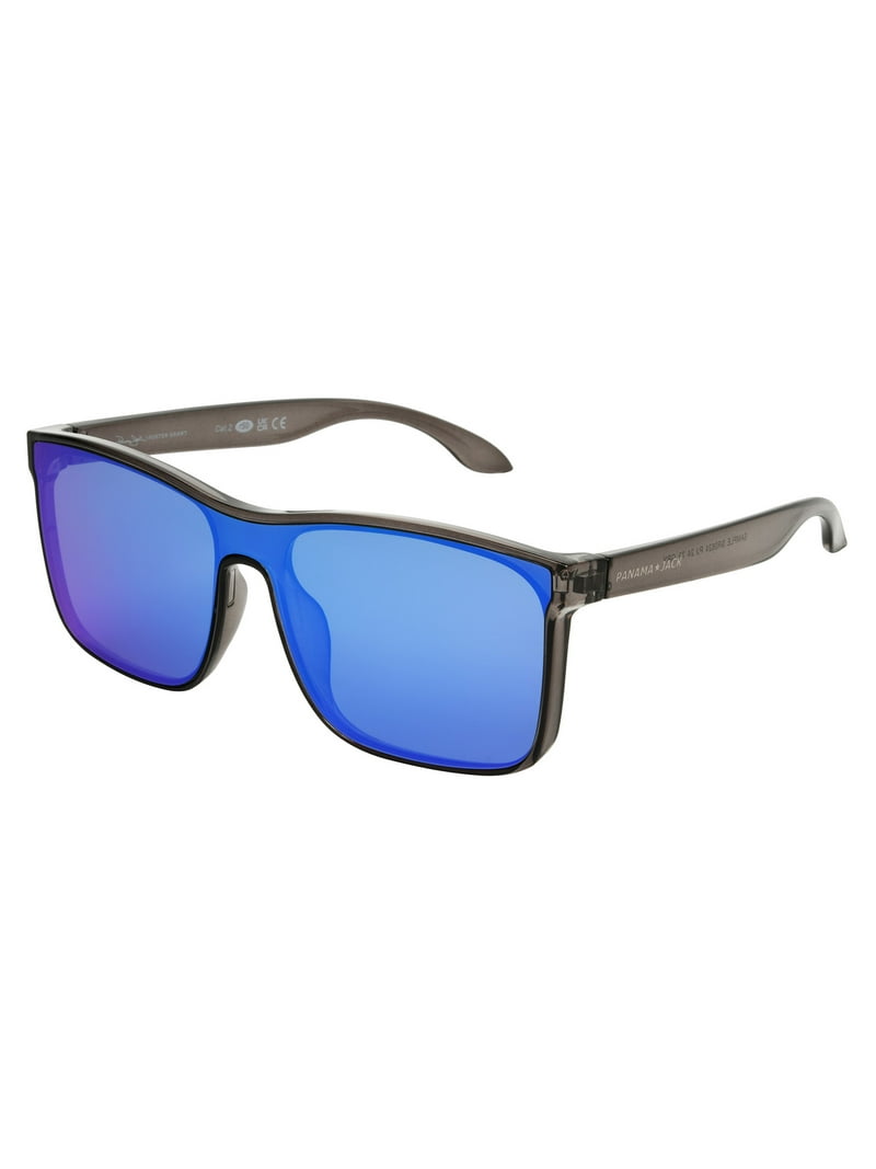 Panama Jack x Foster Grant Grey Full-Rim Men's Sunglasses