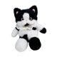thumbnail image 5 of Linda mochila de peluche de gato Catada de peluche de gato para amantes de las mascotas para niños adolescentes negro, 5 of 8
