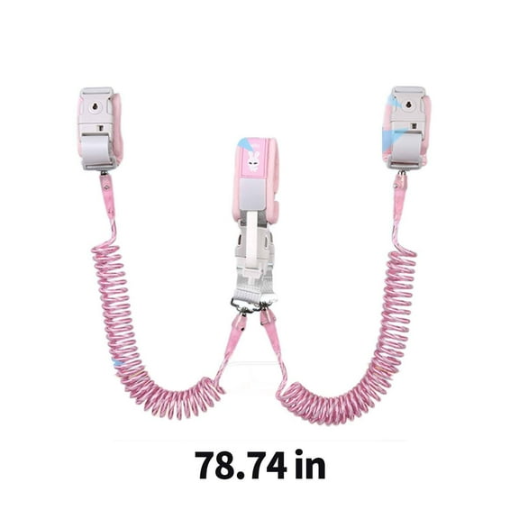 BESTSKY Toddler Leash,Even Force Distribution to Prevent Strangling Safety Harness,Waterproof and Dustproof Child Leashes for Toddlers,Pink,2 M