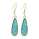 thumbnail image 4 of Pendientes europeos y americanos de moda, sencillos, de resina, con forma de diente de cristal, con personalidad, dulces y largos pendientes de gota de agua, 4 of 6