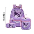 thumbnail image 2 of Three-Pieces Set Of School Bags For Male And Female Students, Campus Pencil Case, Canvas Bags Large-Capacity Backpack, 2 of 2
