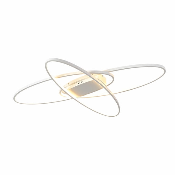 70W Geometric Ceiling Light Modern Chandelier LED Dimmable Pendent Lamp Fixture Decor