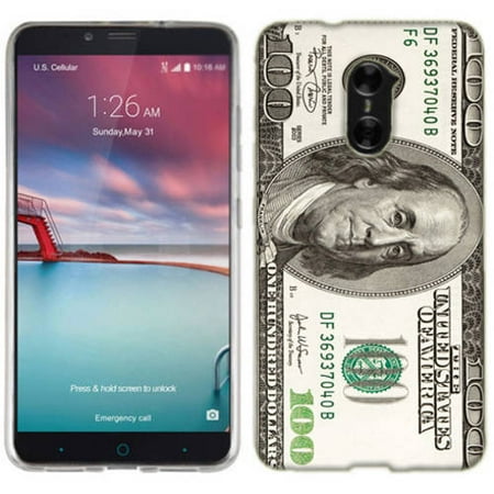 - Mundaze Hundred Dollar Phone Case Cover for ZTE Zmax Pro Max Duo 4G Kirk