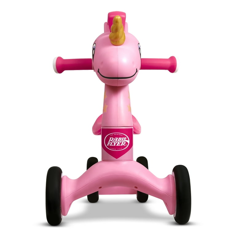 Radio Flyer, Lil' Racers: Sparkle the Unicorn Ride-on for Girls