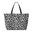 thumbnail image 2 of Xecao Similar To Leopard Print for versatile beach bag for women includes zipper pockets and waterproof material, ideal for vacations and adventures., 2 of 7