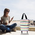 thumbnail image 4 of OUSITAID Home Essentials Portable Shopping Wheel Bag Tug Bag Telescopic Roller Bag Supermarket Shopping Bag Shopping Cart Foldable Backpack Home Organizer Container on Clearance, 4 of 5