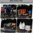 thumbnail image 5 of Yspwyqan Universal Car Trunk Mat 29" x 39", Butterfly Floral Anti-Slip Washable Cargo Liner, Stylish Auto Interior Accessory Fits Most Sedans SUVs Wagons, 5 of 7