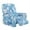 Blue Boho Mandala Daisy Flower, variant on Xoenoiee Blue Rose Flower Print Stretch Couch Cover Recliner Cover Electric Power Lift Recliner Chair Cover Fitted Standard Large Power Lift Recliner with Side Pocket, Soft Thick Jacquard