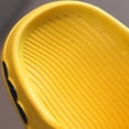 thumbnail image 6 of Quealent Big_Kid Boys Shoes Slippers Boys Size 2 Children Kids Toddler Boys Girls Cratoon Water Sandals Slip Non Slip Shower Slippers for Boy Yellow 11.5 Little Kid, 6 of 8