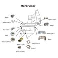 thumbnail image 5 of Mercruiser Alpha 1 Generation 2 Zinc Anode Kit Includes Hardware 97-888755K01, 5 of 5