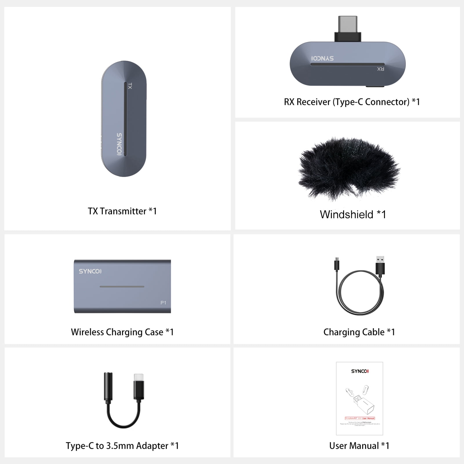 Microphones,Built-in Battery Compatible With Clip-on Type-c Receiver 150m Built-in Battery Type-c Tablet Laptop P1st Compatible With Type-c P1t 150m With Dsfen