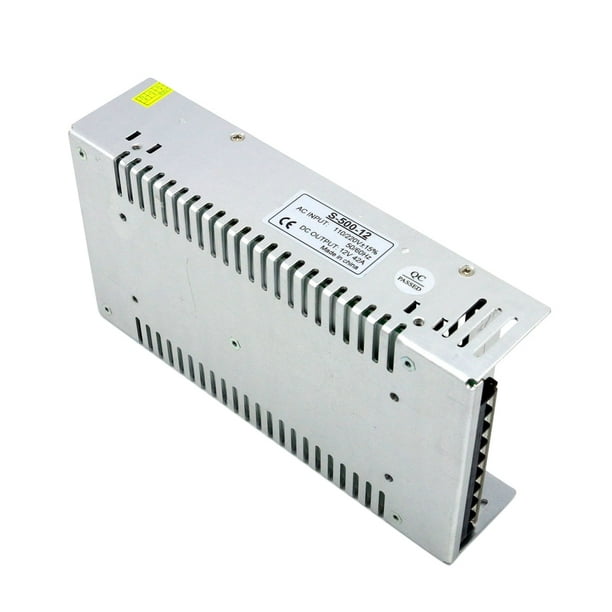 AC to DC 42A 500W Voltage Transformer Regulated Switching Power-Supplys  Adapter Converter for Strips Light Camera Computer Project