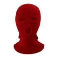 thumbnail image 2 of 3-Hole Full Face Mask Cover Ski Mask Winter Balaclava Cap Knitted Face Cover for Winter Outdoor Sports, 2 of 5