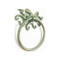 thumbnail image 2 of Hampton Nautical Antique Bronze Cast Iron Octopus Towel Holder 6" ‚Äì Cast Iron Decor ‚Äì Coastal Li, 2 of 2