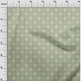thumbnail image 2 of oneOone Organic Cotton Poplin Twill Fabric Stripe & Circle Patchwork Decor Fabric Printed BTY 42 Inch Wide, 2 of 4