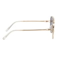 thumbnail image 3 of Piranha Eyewear Monica Gold Aviator Sunglasses for Women with Gradient Smoke Lenses, 3 of 5