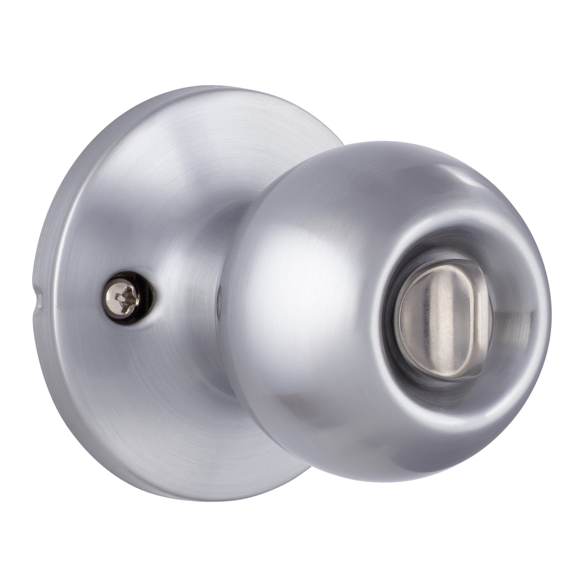 Miseno MLK3020SN Urbanna Ball Privacy Door Knob Set - Nickel