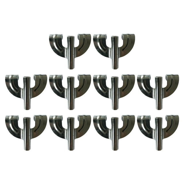 pitrice 10 Pieces Bass Drum Claws Sturdy Style Hardware Percussion Professional Claw A Hooks Type 1