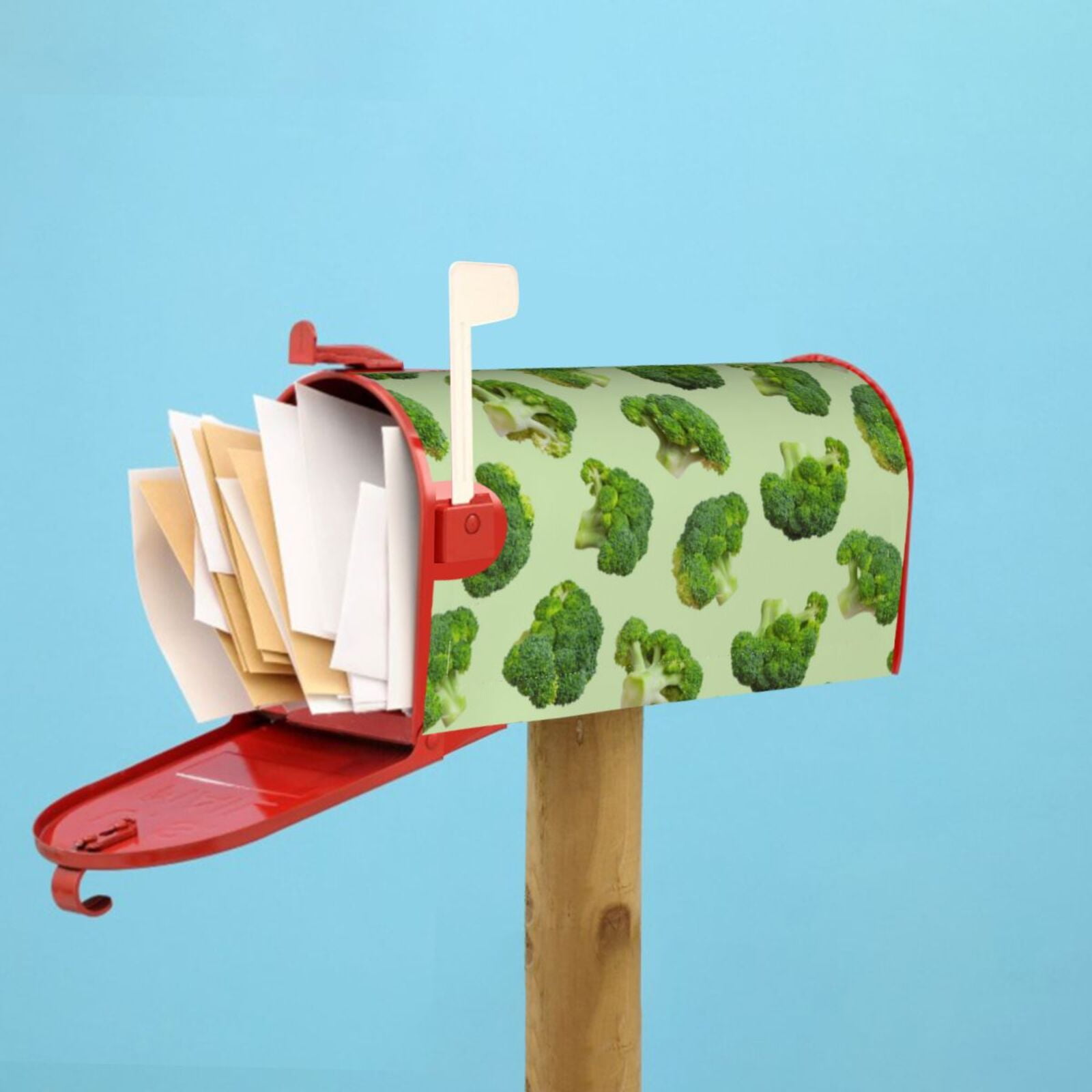Kdxio Magnetic Mailbox Cover 21x18 in Mailbox Cover Outdoor Decoration Holiday Mailbox Covers for Home Garden Yard-21x18 in