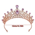 thumbnail image 3 of A Elegant Crystal Bridal Rhinestone Wedding For Bride Pageant Headpiece 18th Birthday Party Hair, 3 of 3