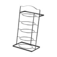 thumbnail image 4 of Estantería cocina 5 niveles para decoración habitaciones, ahorra espacio, estilo industrial, resistente a la corrosión, fácil instalación, Negro, 4 of 8
