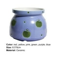 thumbnail image 6 of Flowerpot Decorative Ceramic,Flower Pattern Planter Pot, 6 of 7