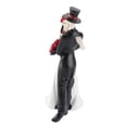thumbnail image 4 of Suodoka Skeleton Wedding Couple Statue Day of The Dead Dancing Halloween Romantic Bride Groom Resin Decorative Figurine Spooky Collectible Knick-Knacks 6.3 in / 16 cm, 4 of 9