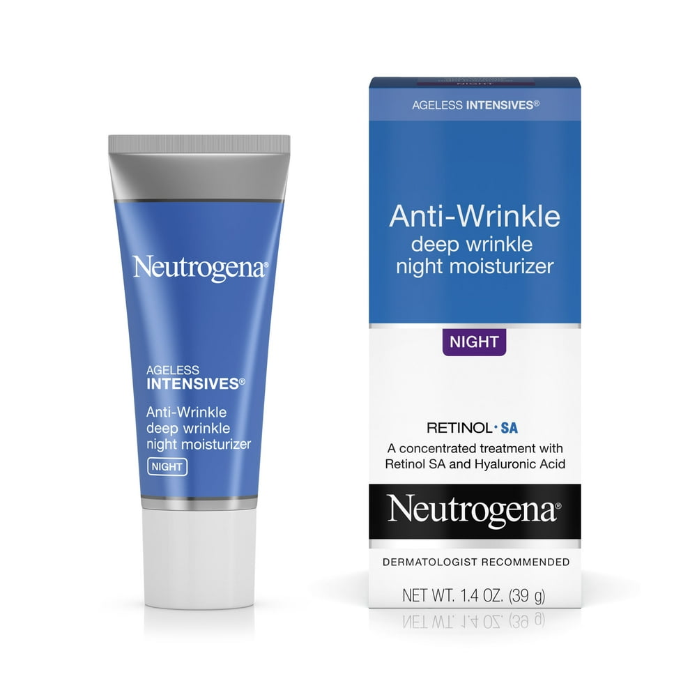 Neutrogena Ageless Intensives AntiWrinkle Night Moisturizer Retinol
