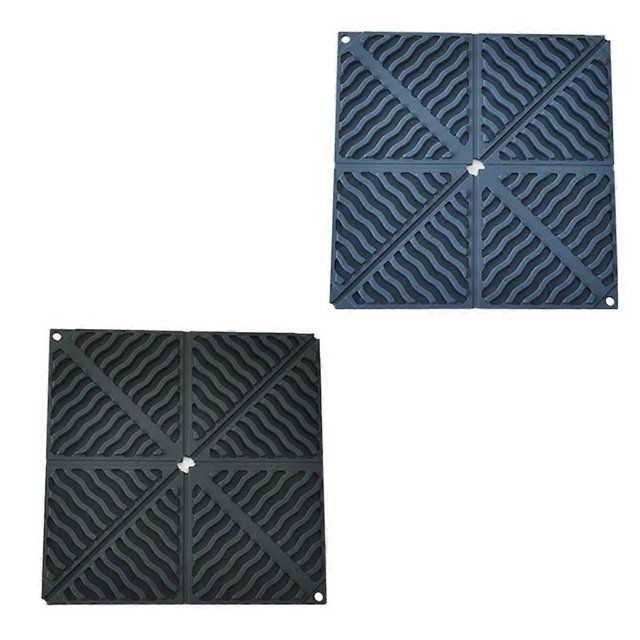 Folding Placemats, Insulation Mats, Tableware Coasters Portable Household Storage Placemats Kitchen