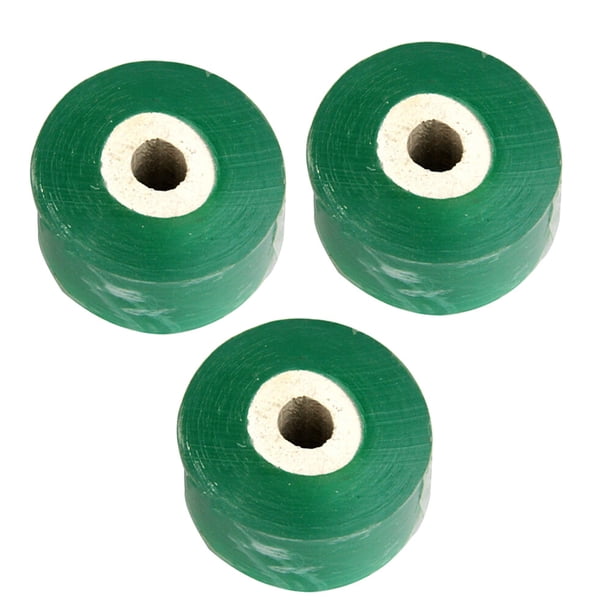 Cinta de injerto profesional autoadhesiva 3 piezas Película de floristería estirable a prueba de humedad para agricultura de paisaje (verde 3 cm)