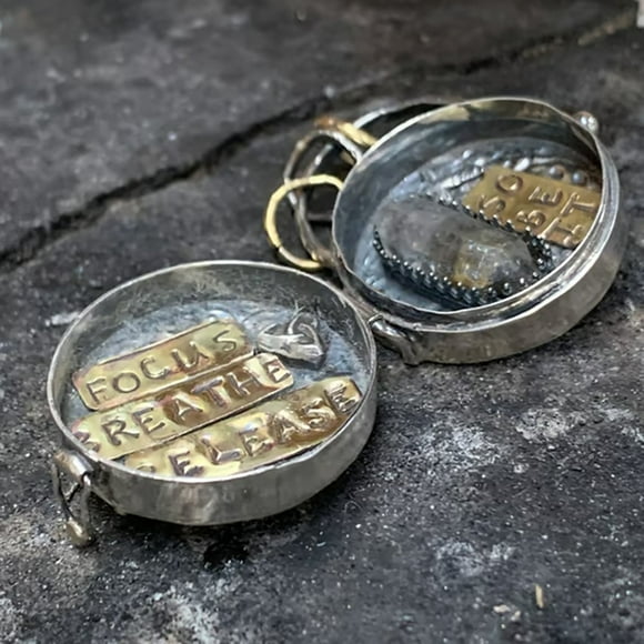 Triple Moon Silver Locket with Tree Life Pendant Makes Fine Crafts