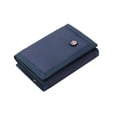 thumbnail image 1 of ITFABS Men 3-Fold Coin Purse, Canvas Wallet, Solid Color Fashion Slim Portable Card Pack, 1 of 4