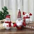 thumbnail image 4 of Coxeer Christmas Table Ornament Plastic Light up Cartoon Desktop Decoration Xmas Decor, 4 of 10