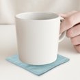 thumbnail image 4 of unbranded 4Ud Posavasos Aislantes De Tela Lona Para Bebidas Con Decorativo Azul, 4 of 6
