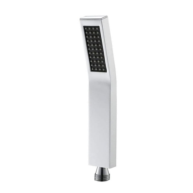 Stainless Steel Pressurized Showerhead Handheld High Pressure Water Saving Four Way Interface Bathroom Shower Sprayer Chrome-2