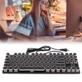 thumbnail image 4 of Red Switch Mechanical Keyboard, Mechanical Gaming Keyboard USB Interface Red Switch Floating Button Structure For Desktop, 4 of 8