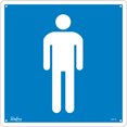 thumbnail image 1 of Men CSA Safety Sign, 12" x 12", Plastic, Pictogram, 1 of 1