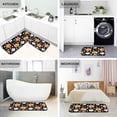 thumbnail image 4 of Pumpkin Ghost Kitchen Rugs 2 Pieces, Halloween Candy Floor Mat Room Area Rug Washable Carpet Perfect for Living Room Bedroom Entryway Carpet Runner, 4 of 7