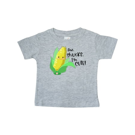 

Inktastic Aw Shucks I m Cute! Corn Humor Gift Baby Boy or Baby Girl T-Shirt