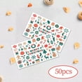 thumbnail image 4 of 50Pcs Mini Merry Christmas Cards Greeting Cards Snowman for Birthday Party, 4 of 9