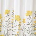 thumbnail image 4 of Lush Decor, Yellow and Gray Aprile Shower Curtain, 72" x 72", 4 of 6
