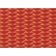 thumbnail image 1 of Ahgly Company Machine Washable Indoor Rectangle Transitional Orange Red Orange Area Rugs, 5' x 8', 1 of 7