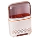 thumbnail image 4 of Organizador de cubiertos, estante colgante, estante para vajilla, organizador multiusos con protección contra el polvo. blanco, 4 of 9
