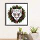 thumbnail image 2 of 5D bricolaje taladro redondo completo diamante pintura Critter corona leopardo decoración del hogar FLhrweasw Nuevo, 2 of 9
